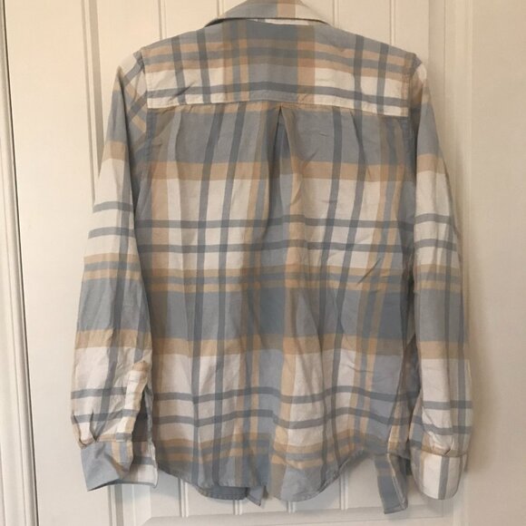 Simons Checkered Flannel Shirt - Picture 2 of 2